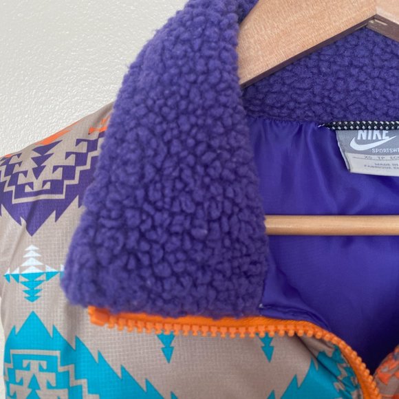 Rare Vintage Nike ACG x Pendleton 2008 Collection Lipstop Down Vest Mens Size XS - Picture 3 of 9